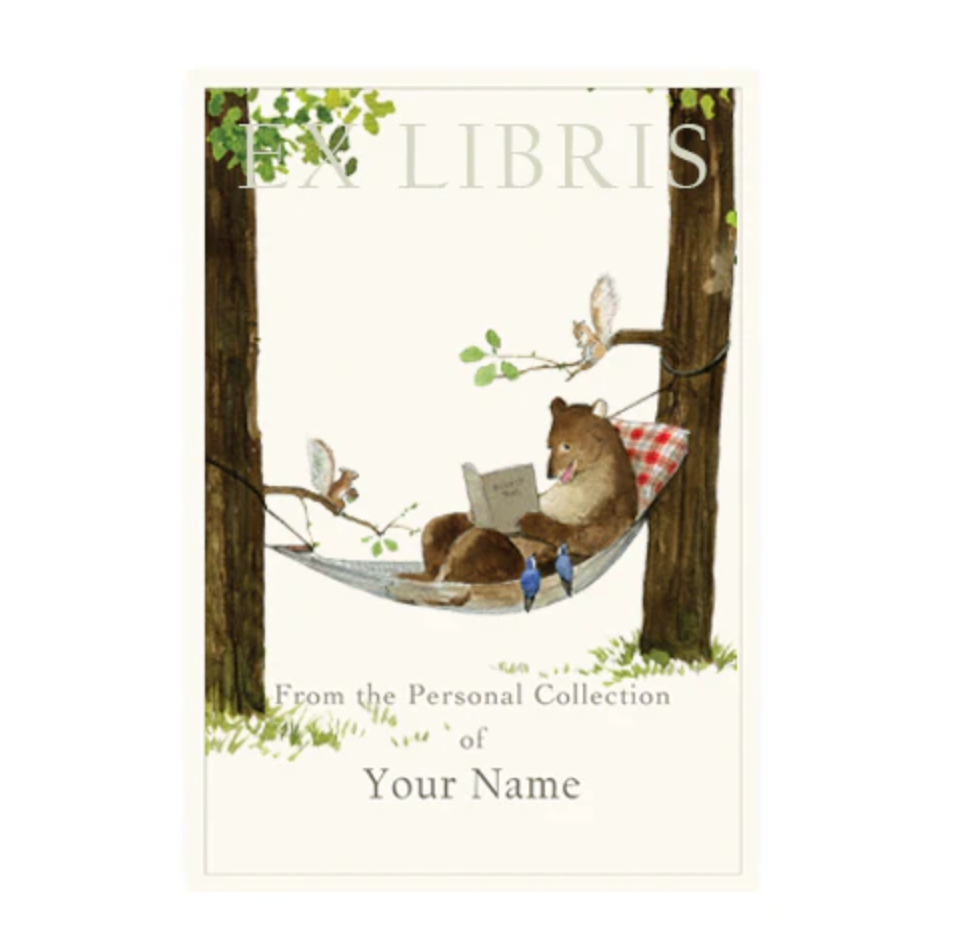 Bookplates, Forest Friends, Set of 40