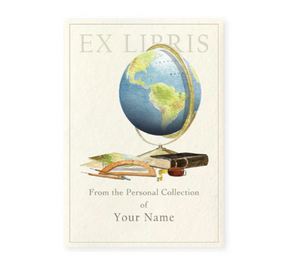 Bookplates, Let's Travel, Set of 40