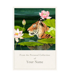 Bookplates, Water Tiger, Set of 40