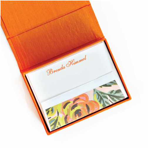 Gift Card for Grand Silk Stationery Box with Envelope Liners